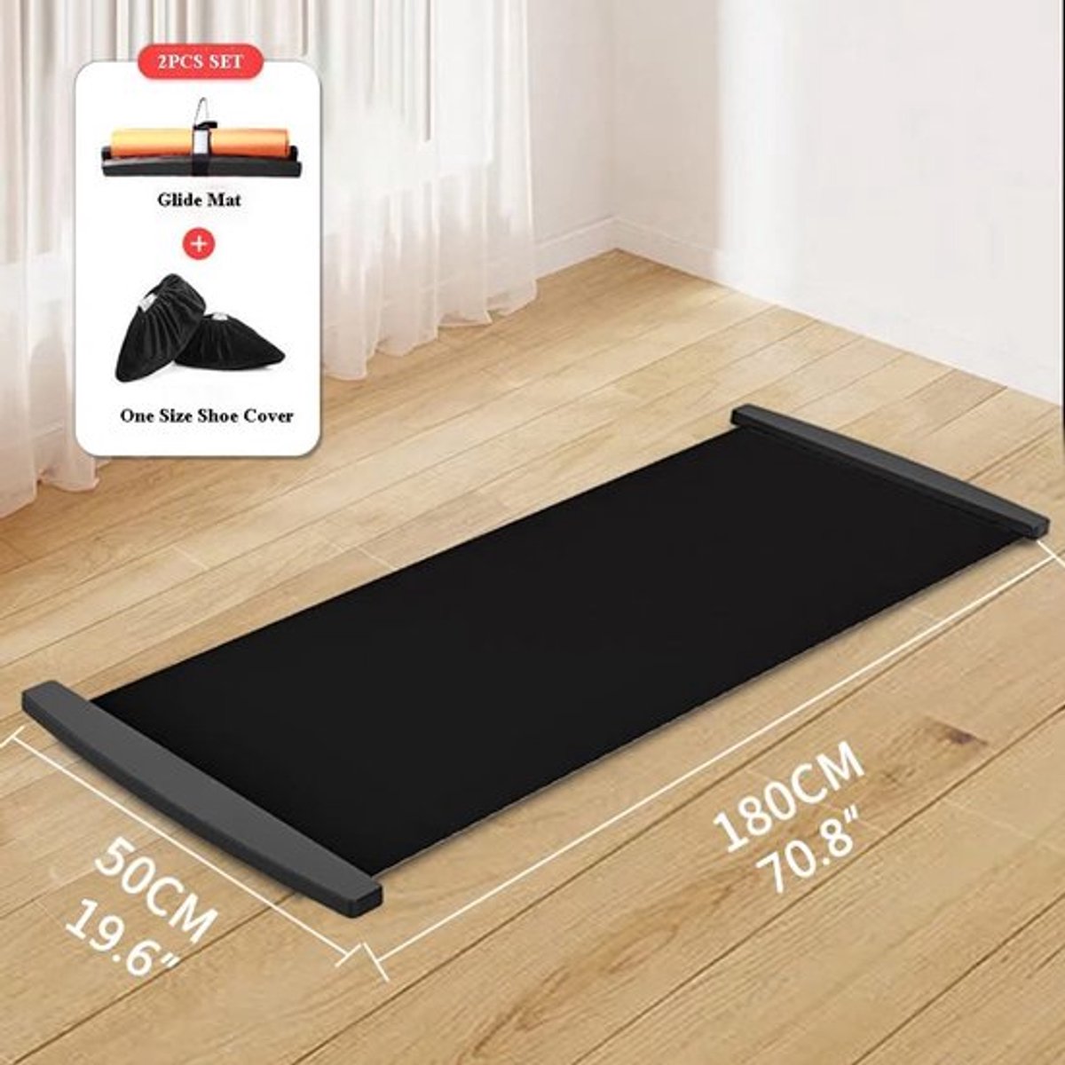 Store_9 - Schuifbord - Slide Board - Train spieren effectief - 14 x 15 x 59 cm