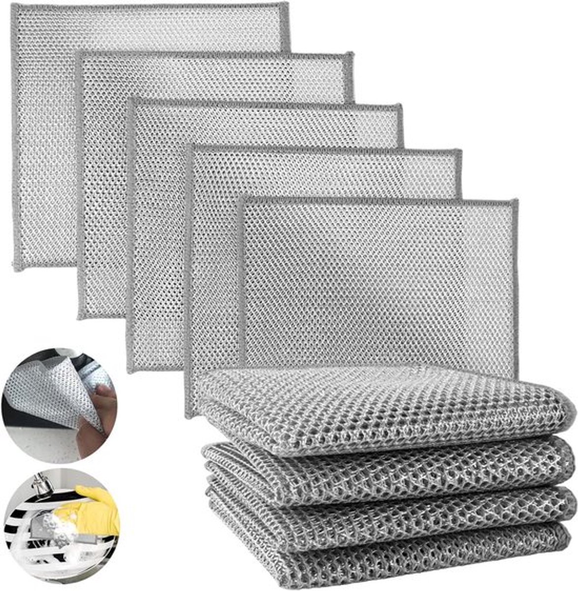 Multifunctionele doekset - Allecto Plus, 20 stukken