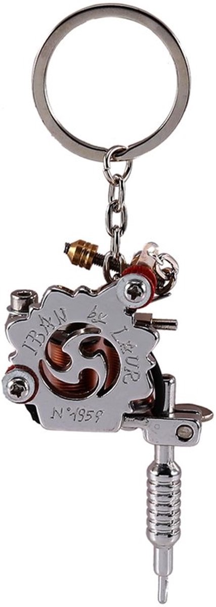 Store_9 - Mini Tattoo Machine - Sleutelhanger - Duurzaam en Lichtgewicht