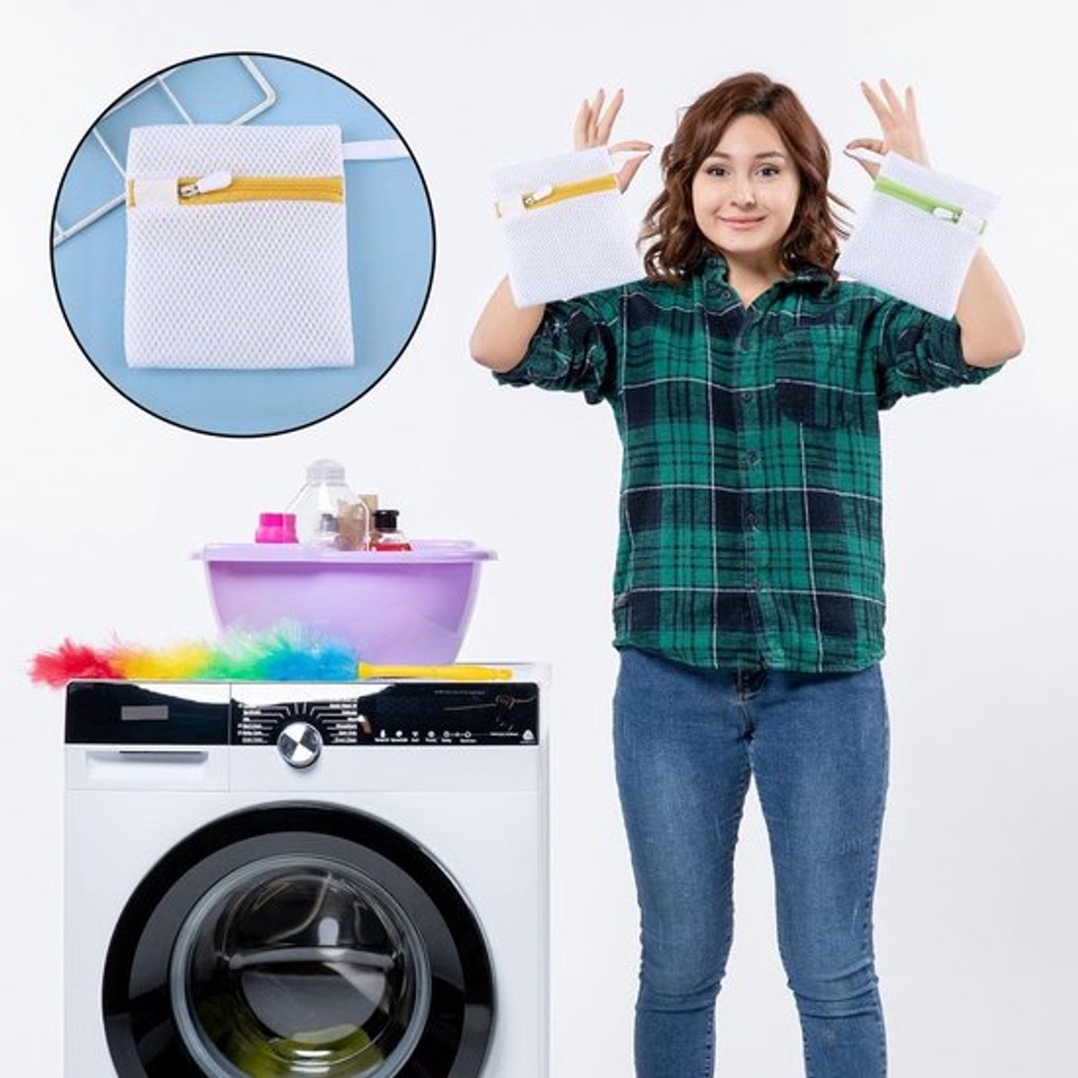 Mini waszak set van DailyGoods - 10 delen Ondergoed en Sokken