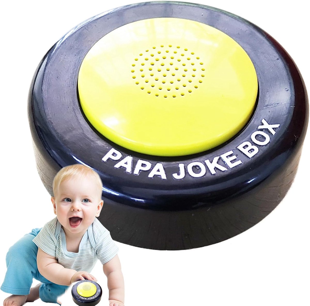 Grappen Knop - Gag Cadeau - Feest Entertainment - 50 Papa Grappen - 7.5 cm - Multicolor