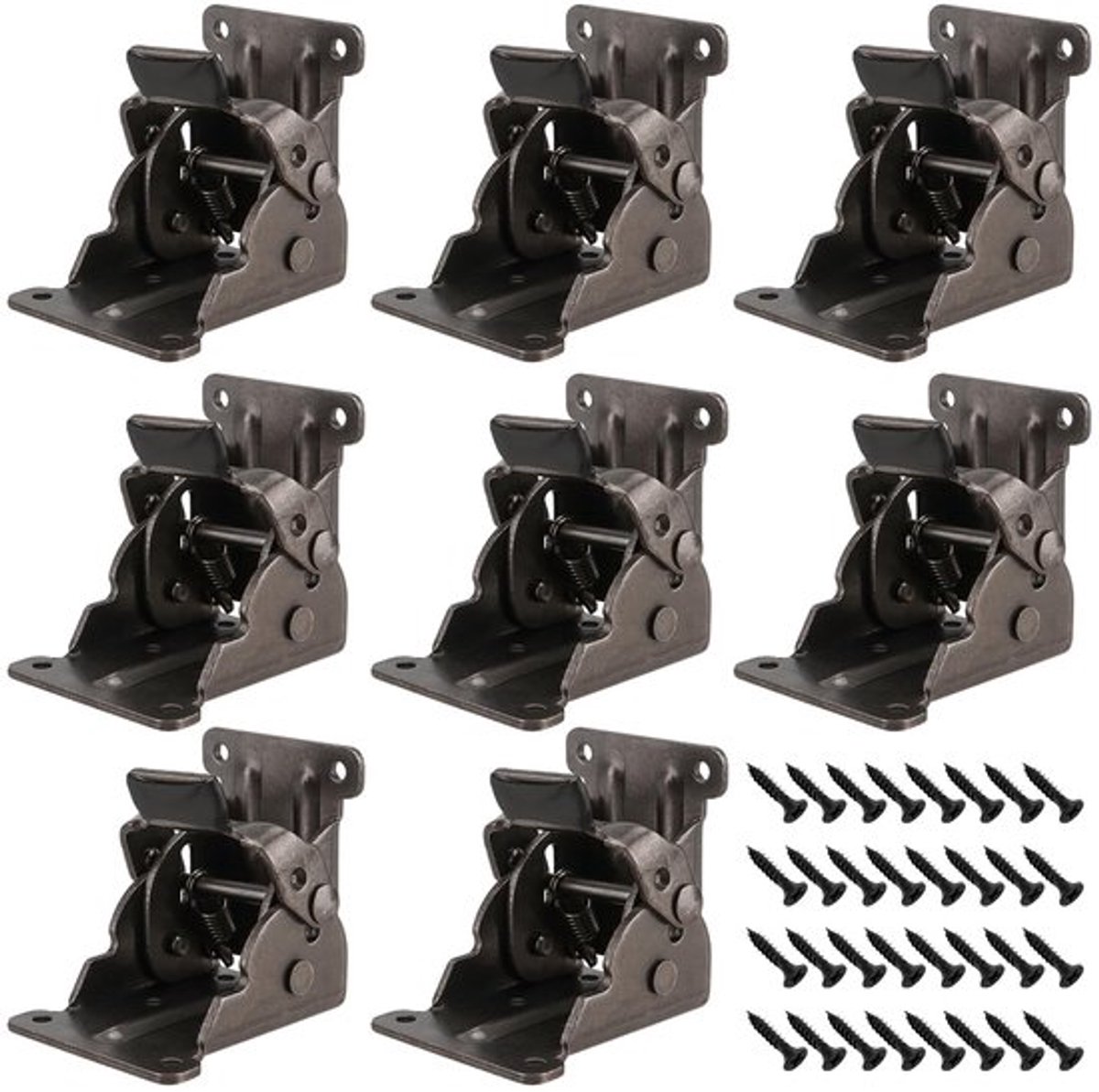 MTTProducts - Zelfsluitende Vouwbare Scharnieren - 90 Graden Hordeur Scharnieren