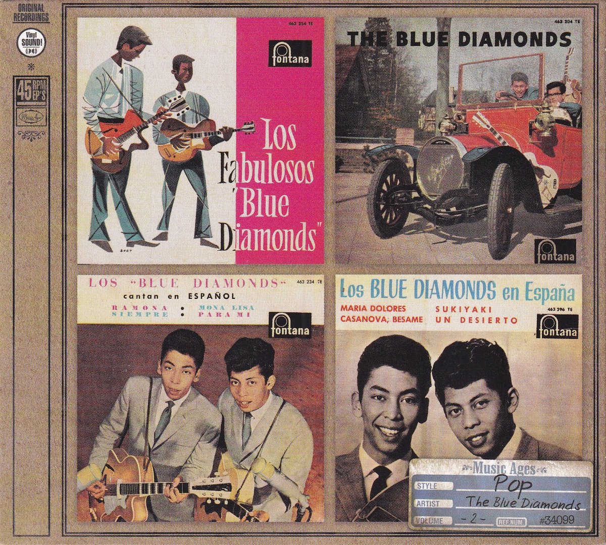 4 Original 45 Ep'S, 16 Tr