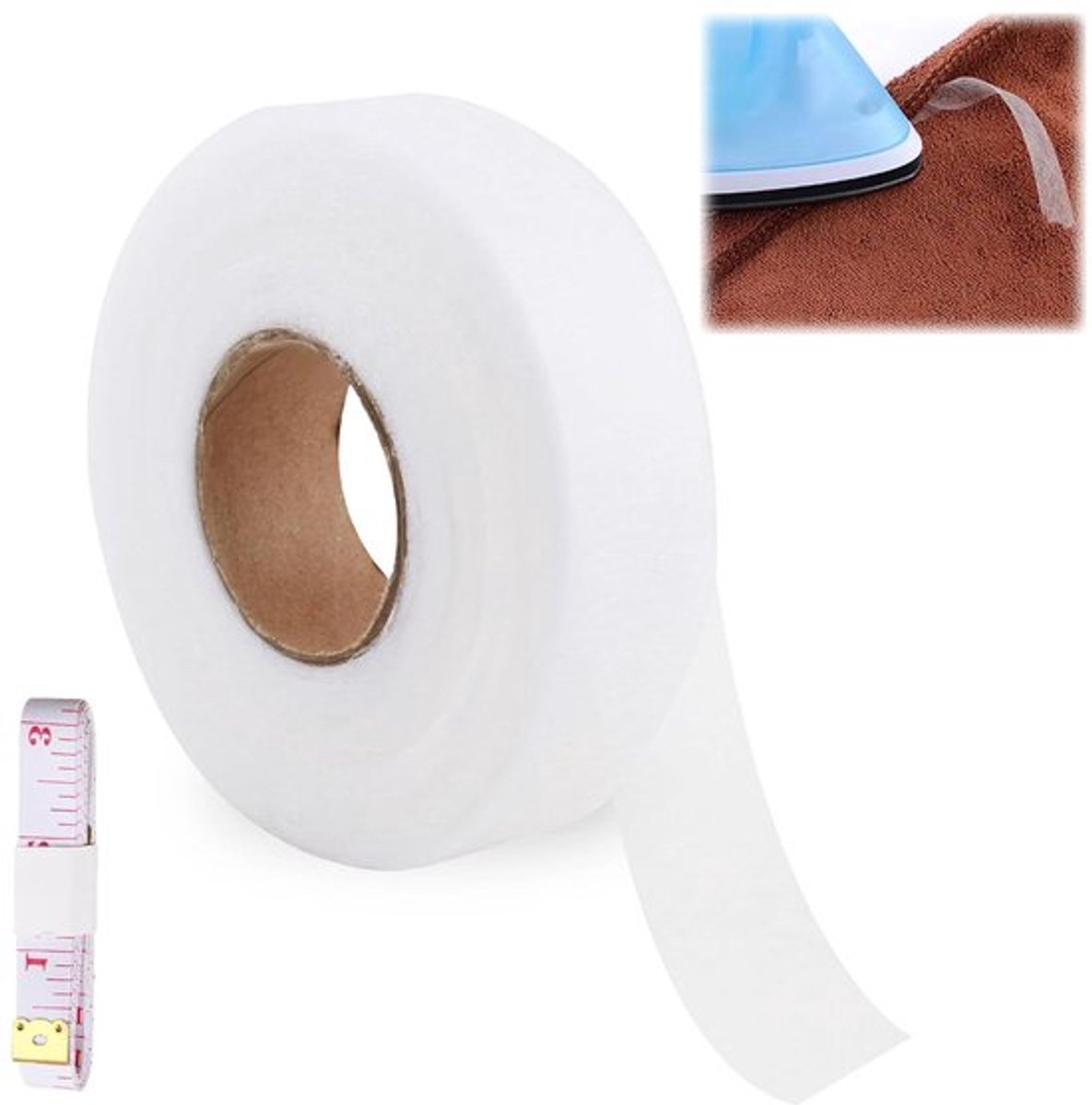Inovra Plus - 64 meter Plakband voor Kleding en Gordijnen - Zelfklevend en