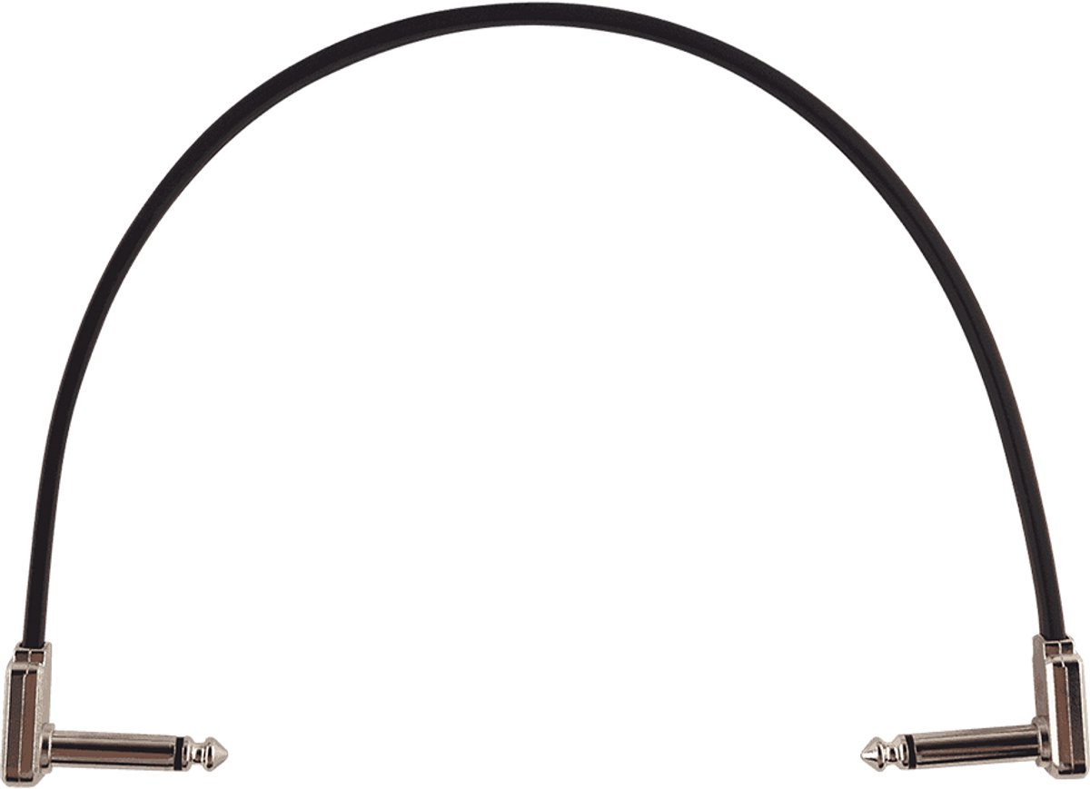 Ernie Ball PO6227 Flat Patch Cable 300mm - Stereo patch kabel