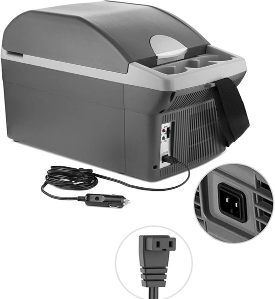 Koelbox Kabel - 12V Aansluiting - Stroom Voorzienen - Universele Compatibiliteit - 180 cm - Zwart van Koelbox. — afbeelding 3