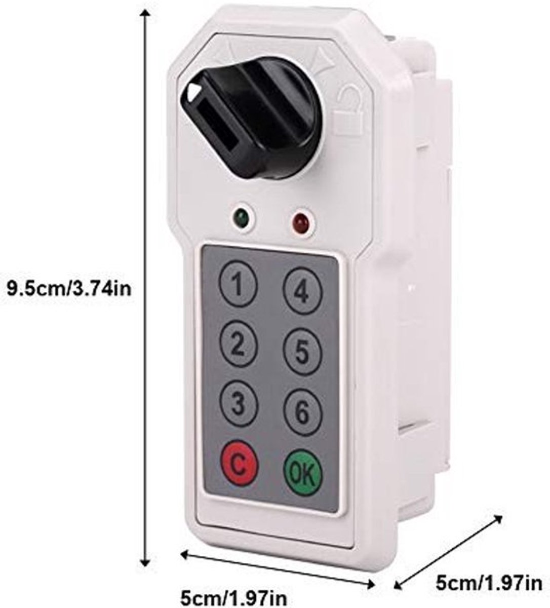 SVGCommerce - Keyless Locker Lock - Elektronisch Slot - Veiligheid en gemak