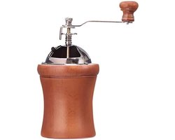 Handmatige Koffiemolen - Koffiezetapparaat - Verse Koffie Malen - Behoudt Smaak - 20 x 11 cm - Zilver