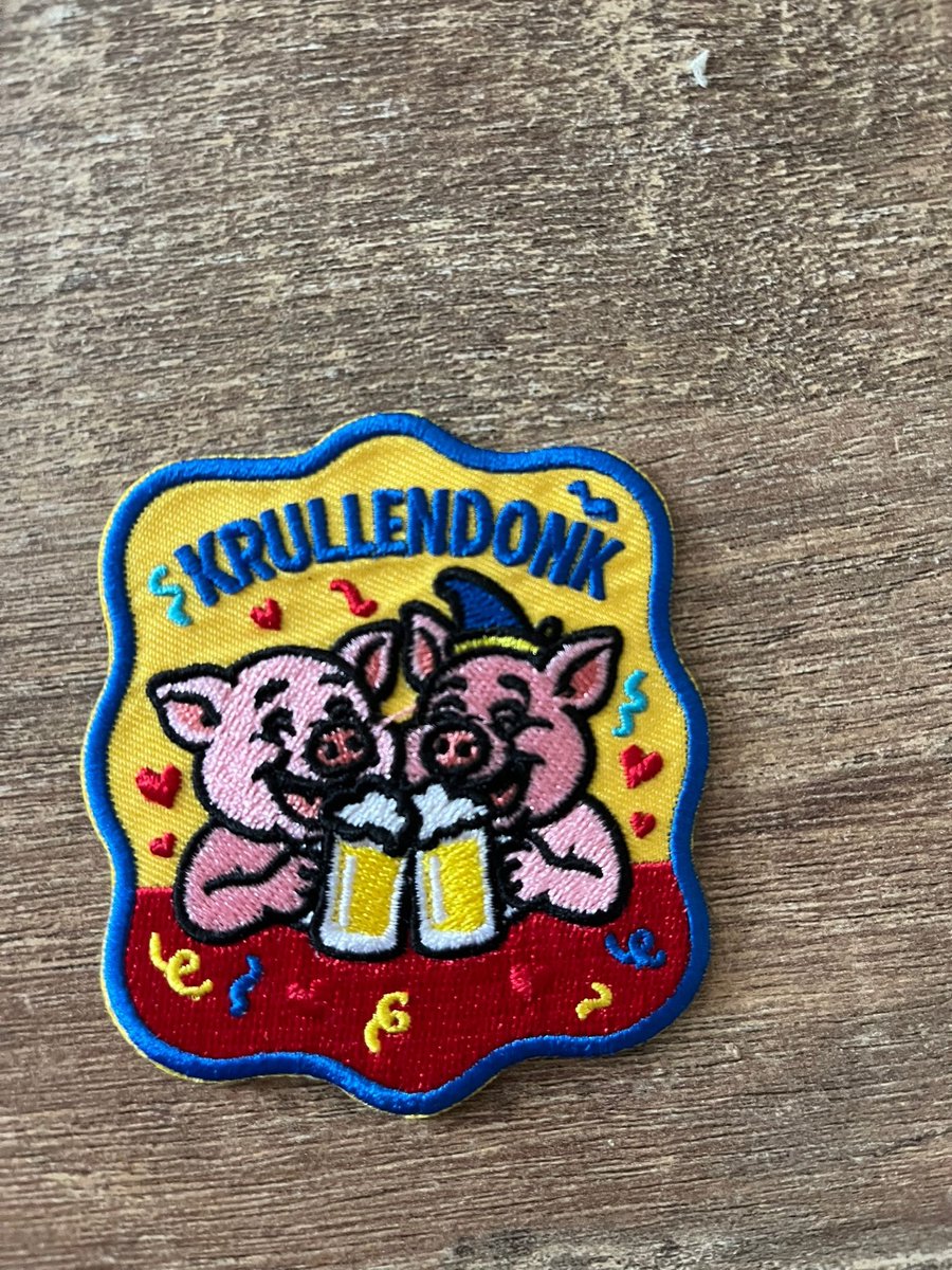 Embleem Krullendonk Proost - Multicolor