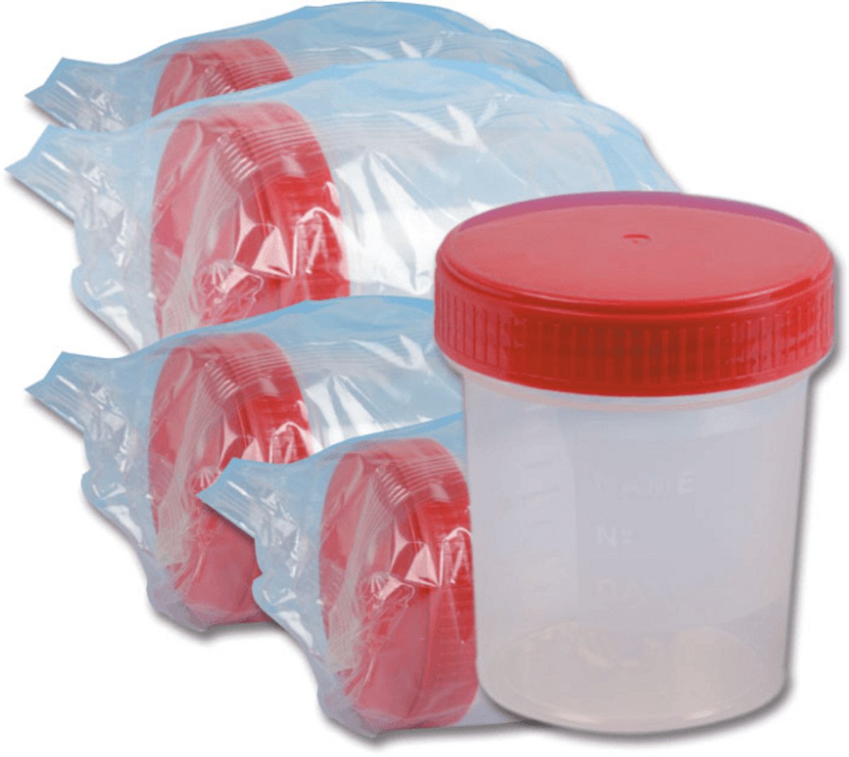 Urine beker 120 ml 50 stuks