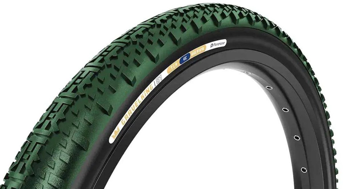Panaracer Gravelking X1 Limited Edition Tubeless 700c X 40 Gravelband Groen 700C x 40