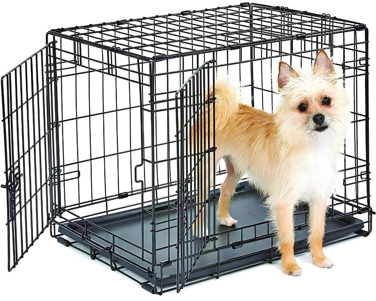 NIVA® Honden Bench - Hondenbench - Bench Voor Honden - Zwart - 63cm x 46cm x 49cm