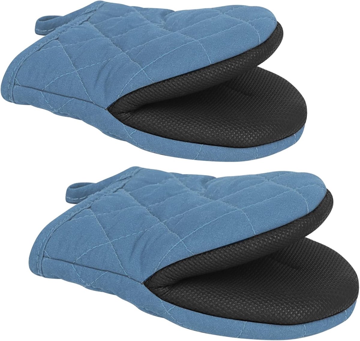 Korte Ovenwanten van Silicoon, Warmtebestendig en Antislip, Ideaal voor Bakken, Grillen en