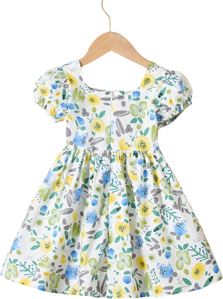Currero Zomerjurk Meisjes Zomerjurken Kinderen Jurk Meisje Ibiza Stijl Sundress Kinderkleding 2 5-6 Jaar Veelkleurig