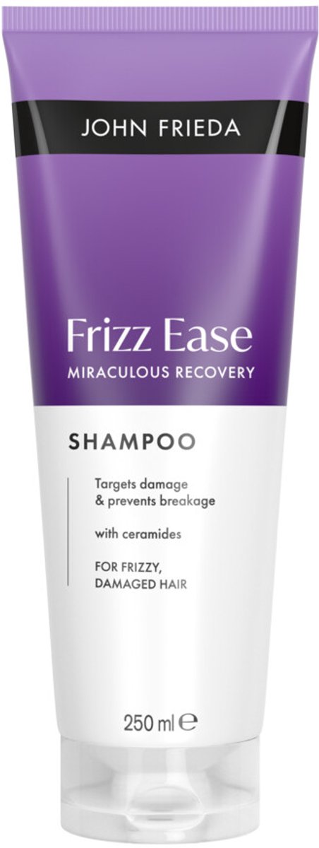 John Frieda - Frizz Ease Shampoo - 3 x 250 ml - Voordeelverpakking