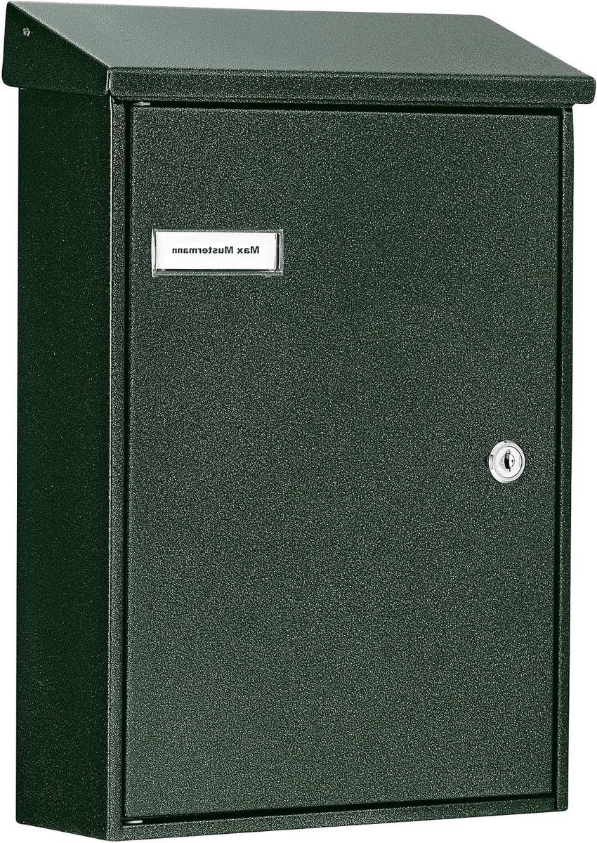 Brievenbus - Postbus - Post Ontvangen - Kanteldak - 37 x 27 cm - Groen