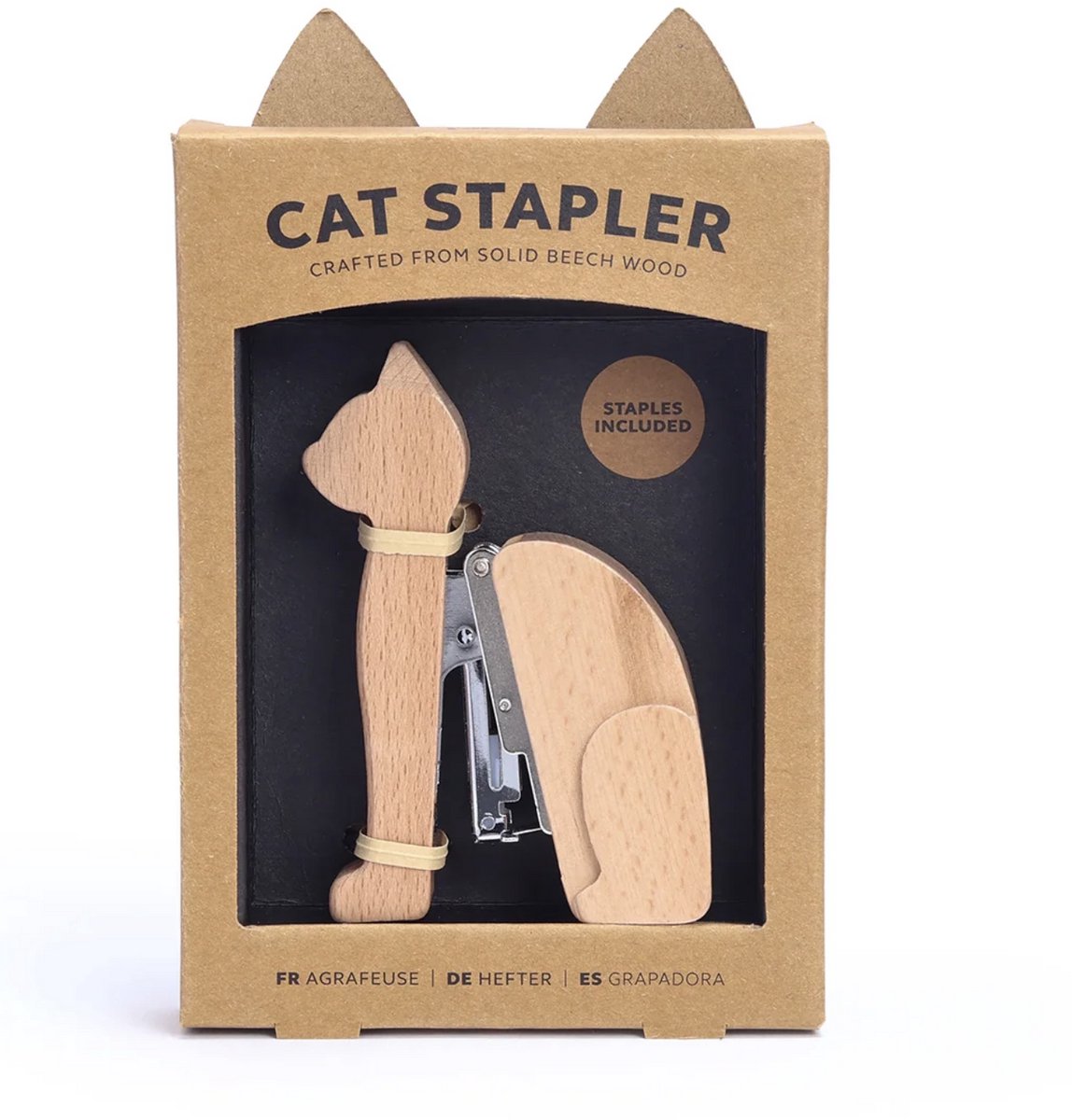 pikkii Cat Stapler – Katten Design Nietmachine | Schattige Bureauaccessoire & Cadeau voor Kantoor