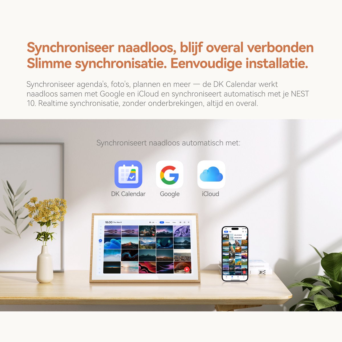 Blackview NEST 10 - 10,1" Digitale fotolijst met touchscreen thumbnail 6