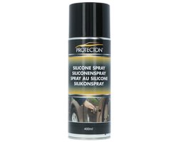 Protecton Siliconenspray - Hoogwaardig smeer- en beschermingsmiddel - Beschermt tegen roest, vuil en vocht – Waterafstotend - pH-neutraal - Bestand tegen weersinvloeden - 400ml
