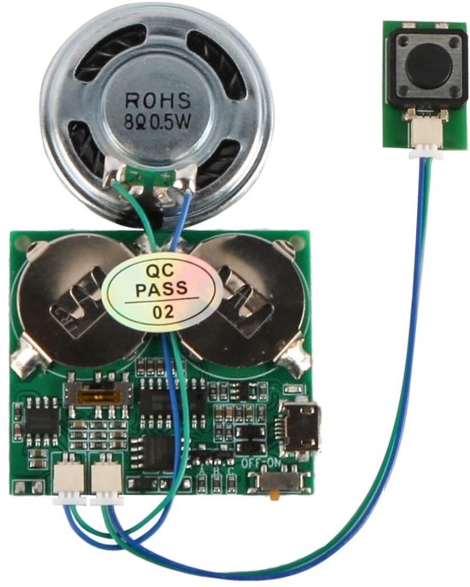DIY Muziekmodule met USB voor Wenskaarten