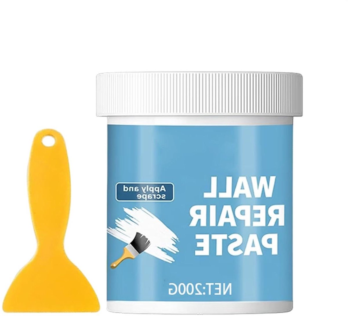 Muurreparatiepasta - Stopverf Lijm - Scheuren Dichten - Waterdicht Hydrofoob - 220 g - Wit