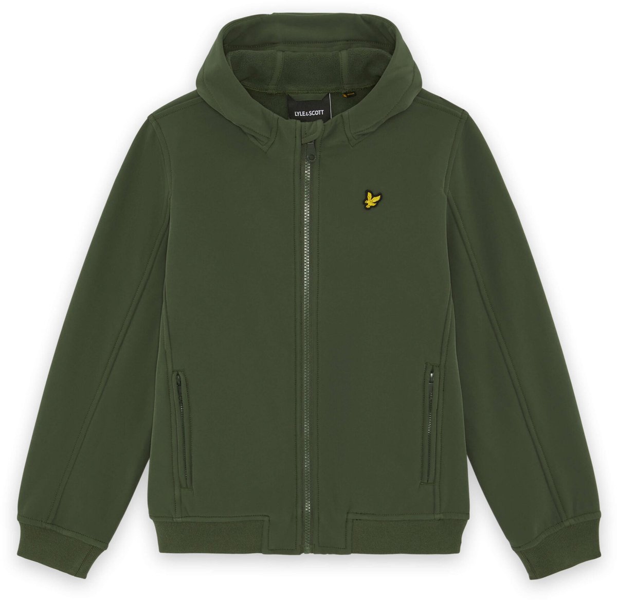 Lyle & Scott - Jongens jas - Maat 8/9 - Jongens - Khaki -