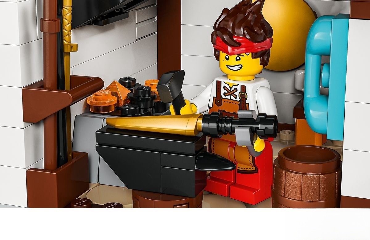 LEGO NINJAGO 15-jarig Jubileum: Smederij De Vier Wapens Bouwpakket voor Kinderen en Volwassenen 71858 — afbeelding 11