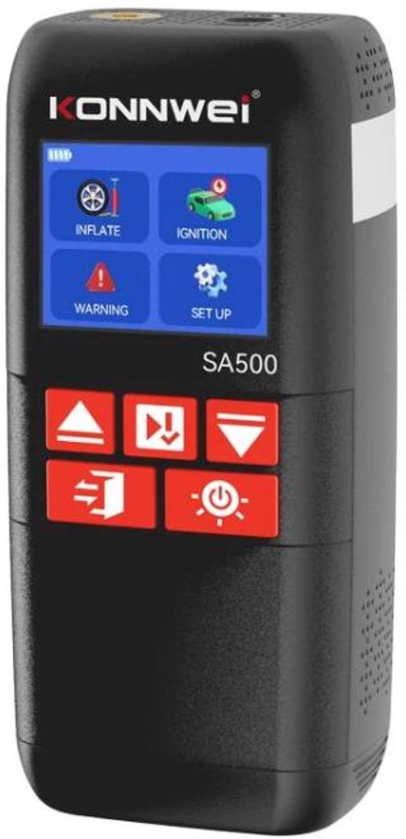 Konnwei SA500 5-in-1 jumpstarter en compressor – powerbank en noodverlichting