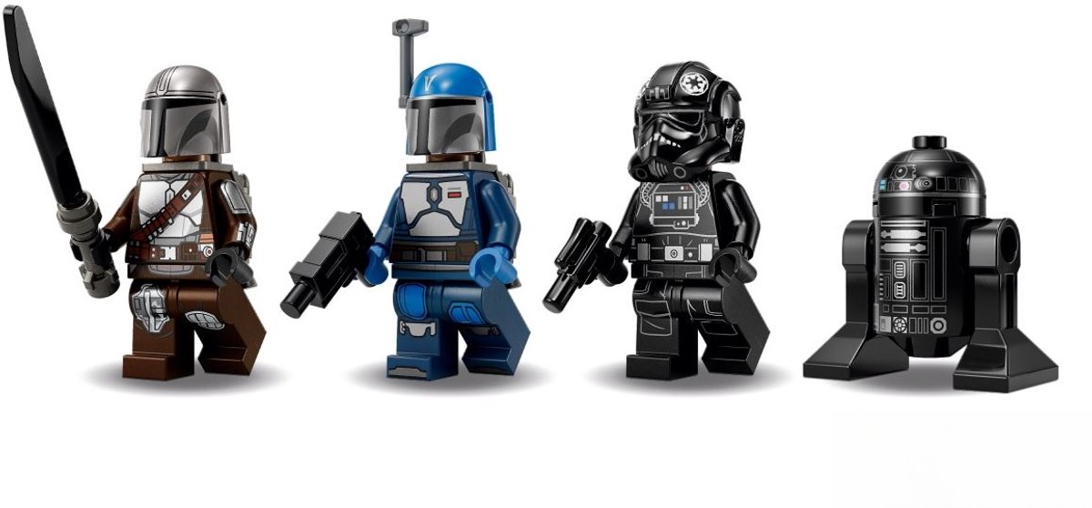 LEGO Star Wars Mandalorian Fang Fighter vs. TIE Interceptor Set - 75348 — afbeelding 8