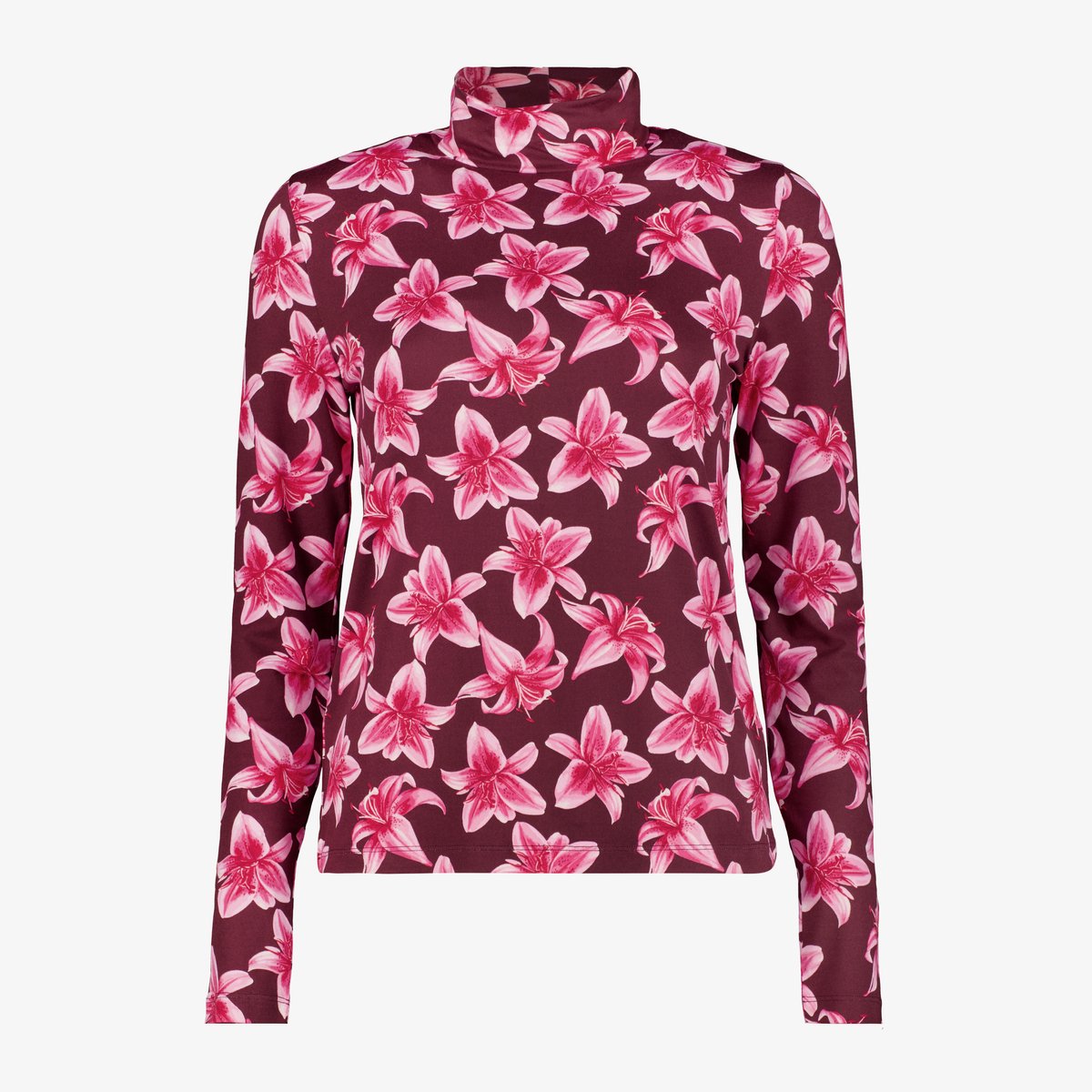 TwoDay dames coltrui met bloemenprint roze - Maat L