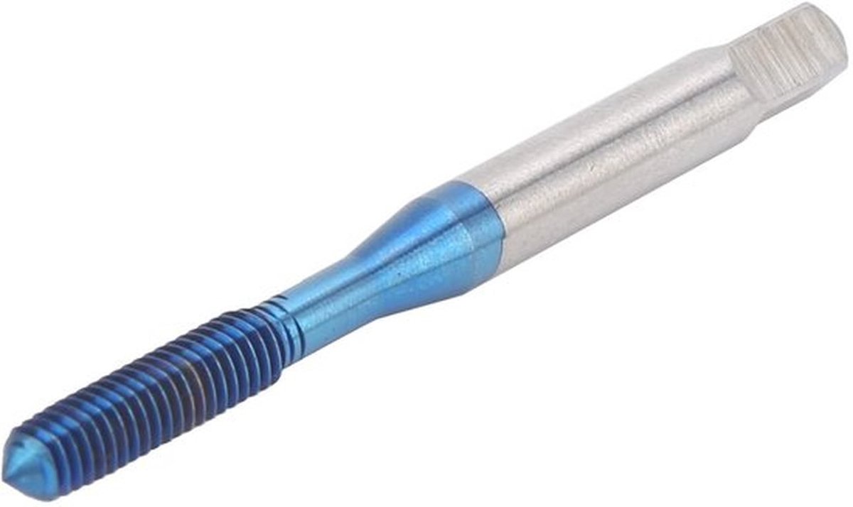 Extrusiekraan Nano Blauwe Coating - Draadvormende Kraan - Metrische Tapgereedschap - Wolfraamstaal - Slijtvast - Corrosieweerstand - Tap