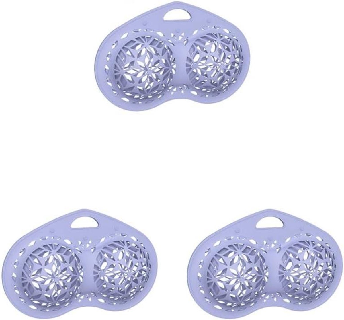 Bh Waszak Set - Ondergoed Beschermer - Bh Vorm Behouden - Hollow Grid Design - 38cm x 24.7cm - Paars
