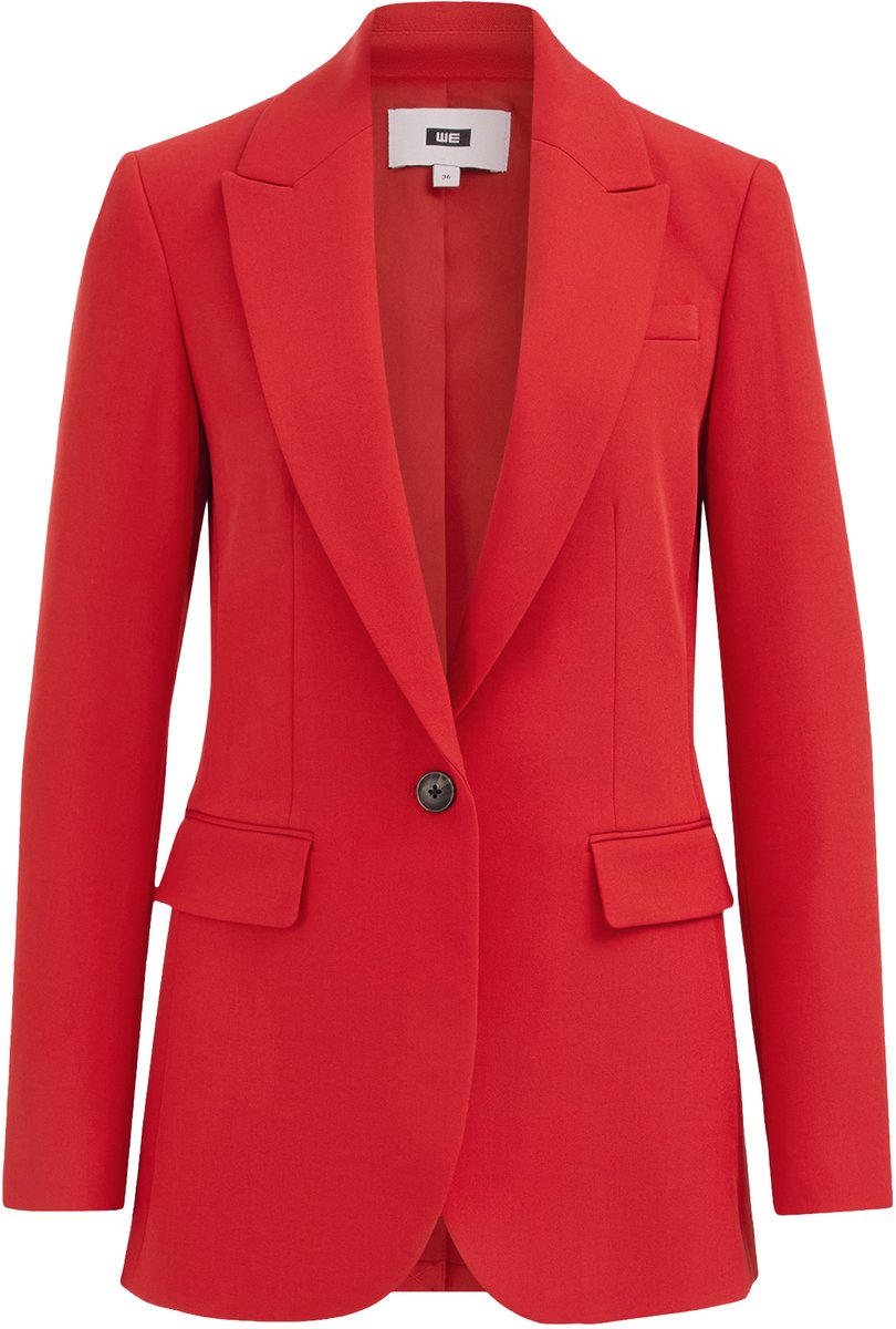 WE Fashion Dames slim fit blazer