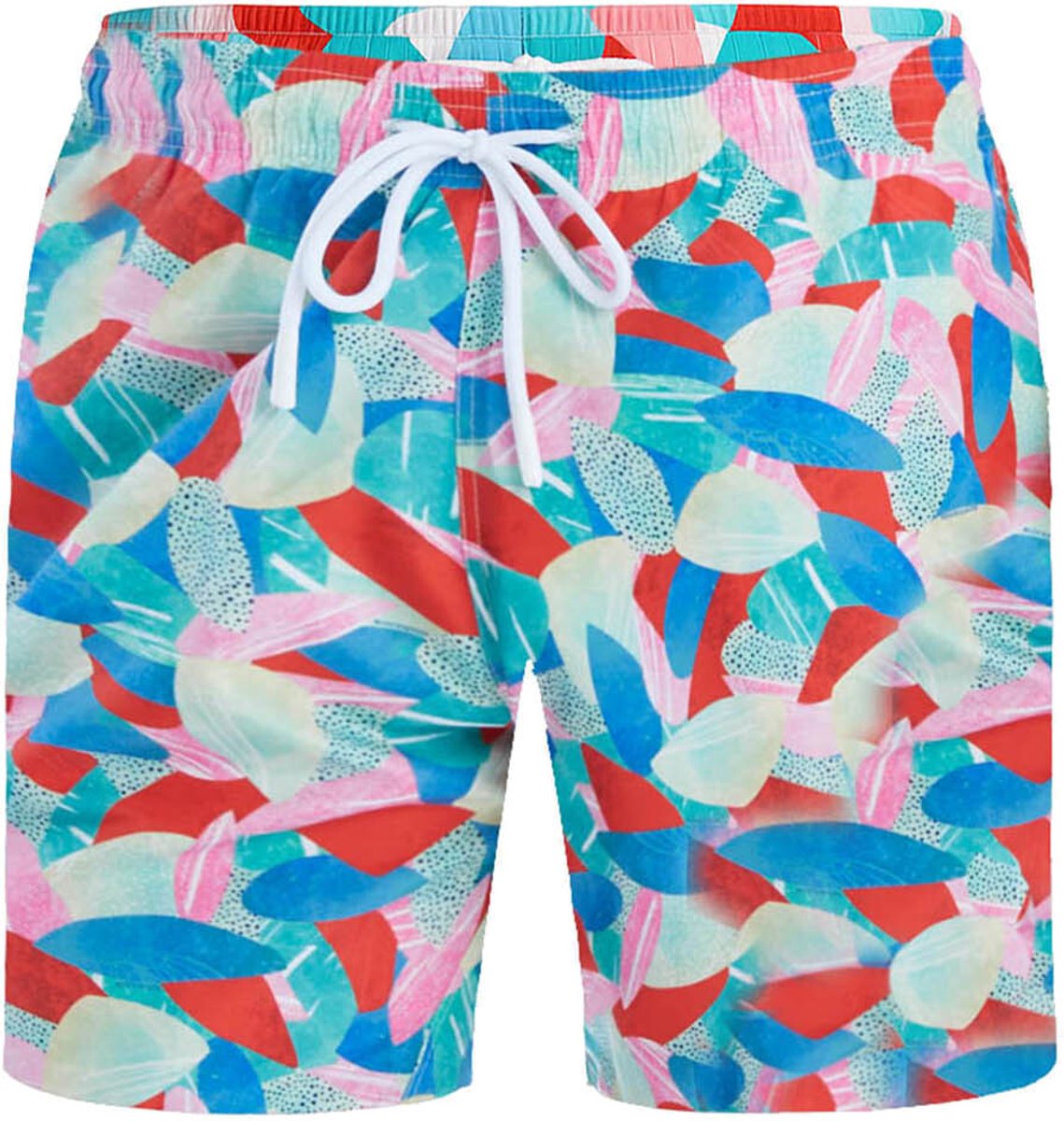 Blackspade Badeshorts Medium Pattern mit kurzem Bein
