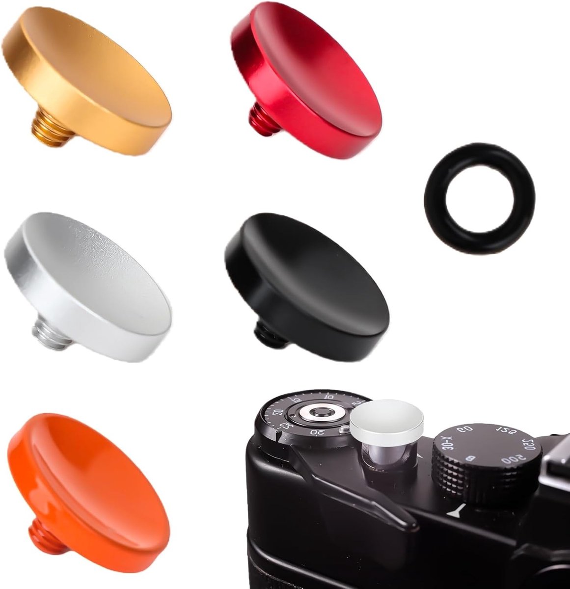 Set van 5 Activatieknoppen voor Camera's - Nauwkeurige en Comfortabele Bediening voor Fotografie en Videografie
