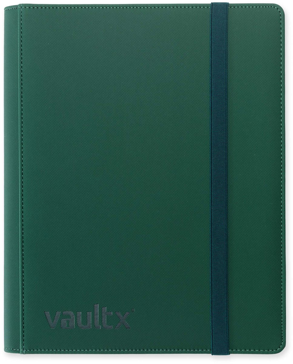Vault X 9-Pocket Exo-Tec® Strap Binder - Verzamelmap - 360 Kaarten/Groen