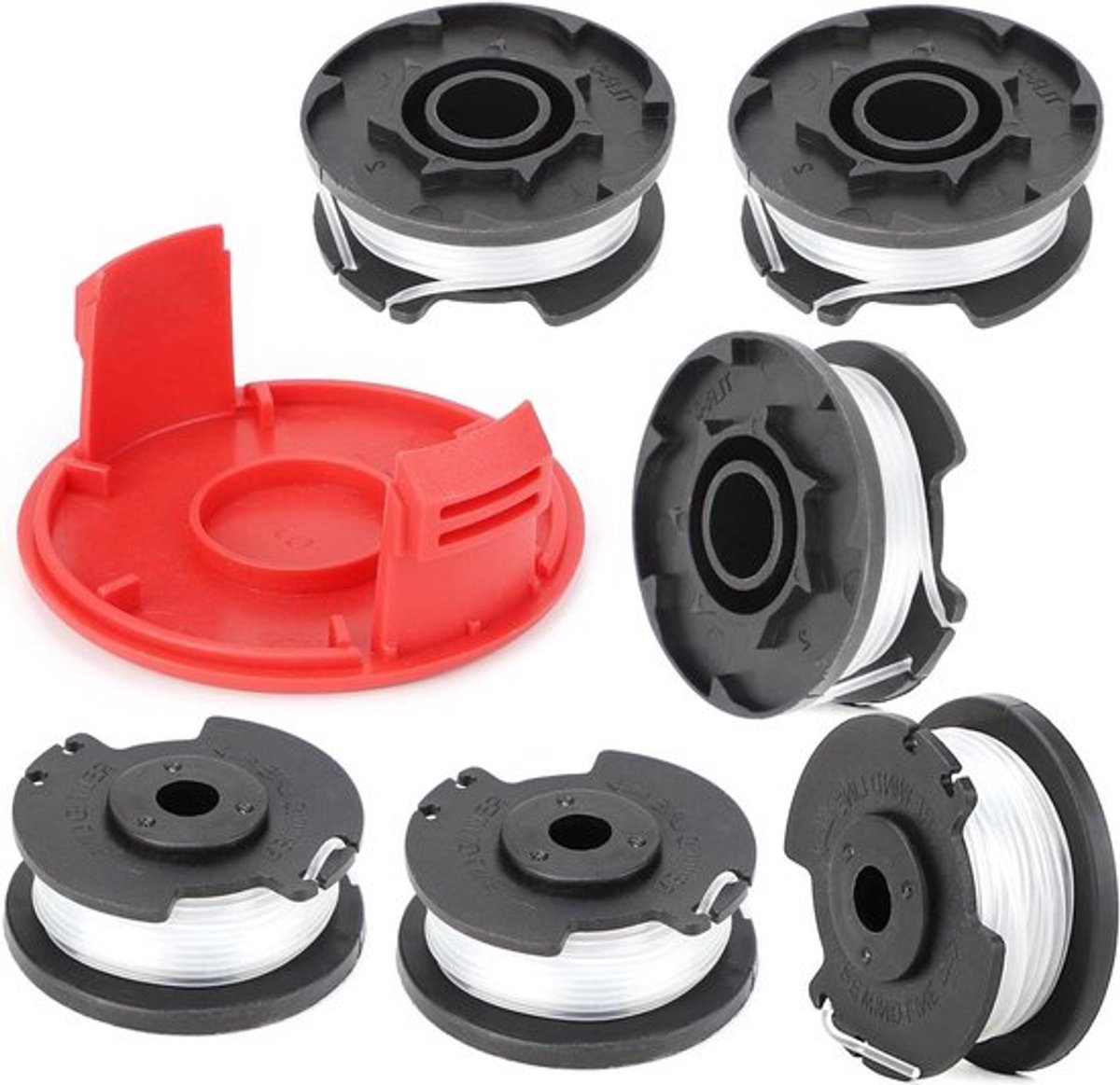 Gazontrimmer accessoires - Draadspoel voor grastrimmer GE-CT 18/28 Li - Reserveonderdelen - Draadspoel met spoelafdekking