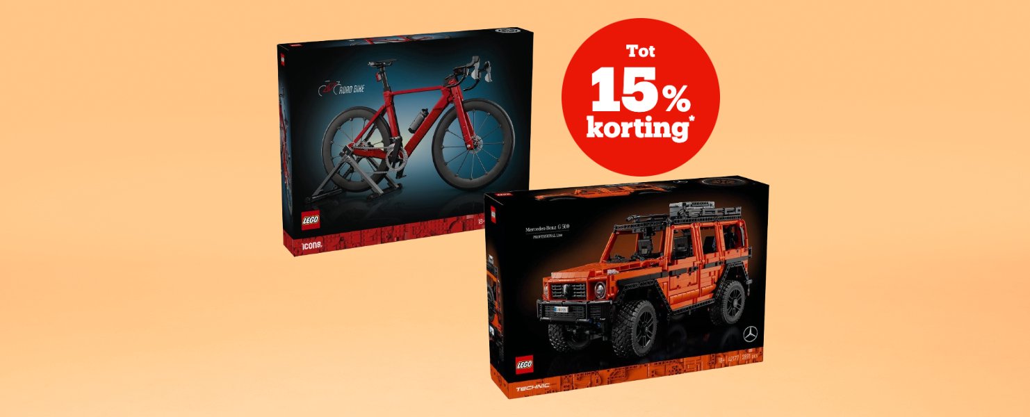 Tot 15% korting*