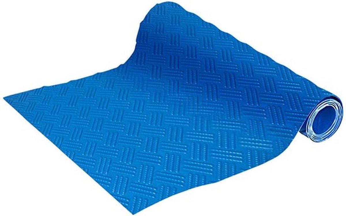 Extra dikke, slijtvaste PVC-mat voor zwembadtrappen, geschikt voor thuisgebruik.