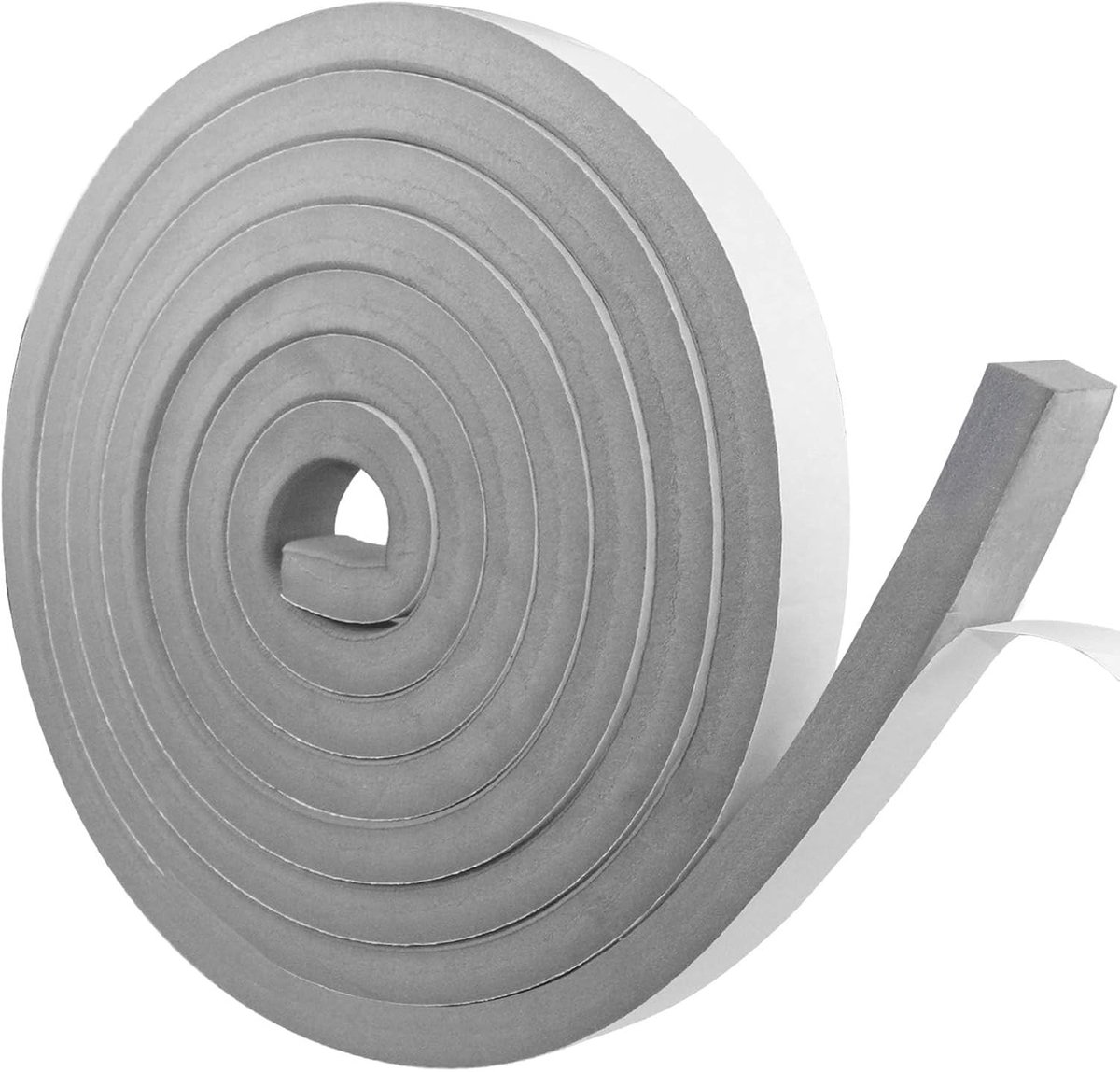 Verpakkingstape voor Geluidsisolatie en Weerbestendige Isolatie voor Deuren en Ramen, 25 mm x 10 mm, Lengte 5 m, Ideaal voor Koude- en Geluidswering