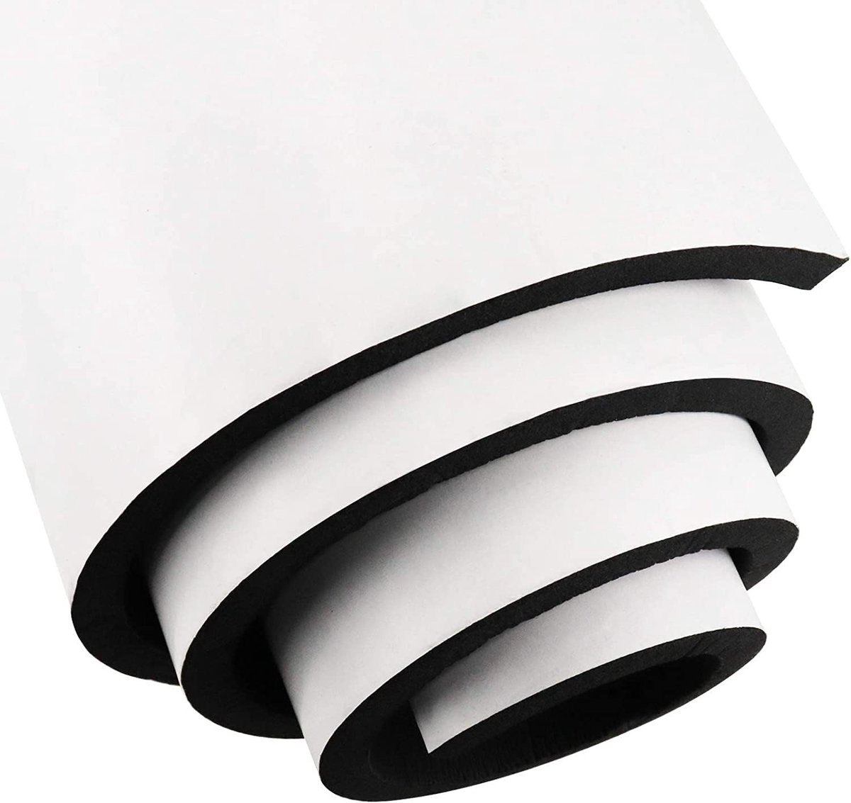 Zelfklevende Foam Rol, Cellrubber, 300 mm (B) x 6 mm (D) x 1,5 m (L) - Multifunctionele Neopreen Foam Sheet, Eenvoudig te Snijden, DIY Cellrubber Vellen voor Creatieve Projecten en Isolatie