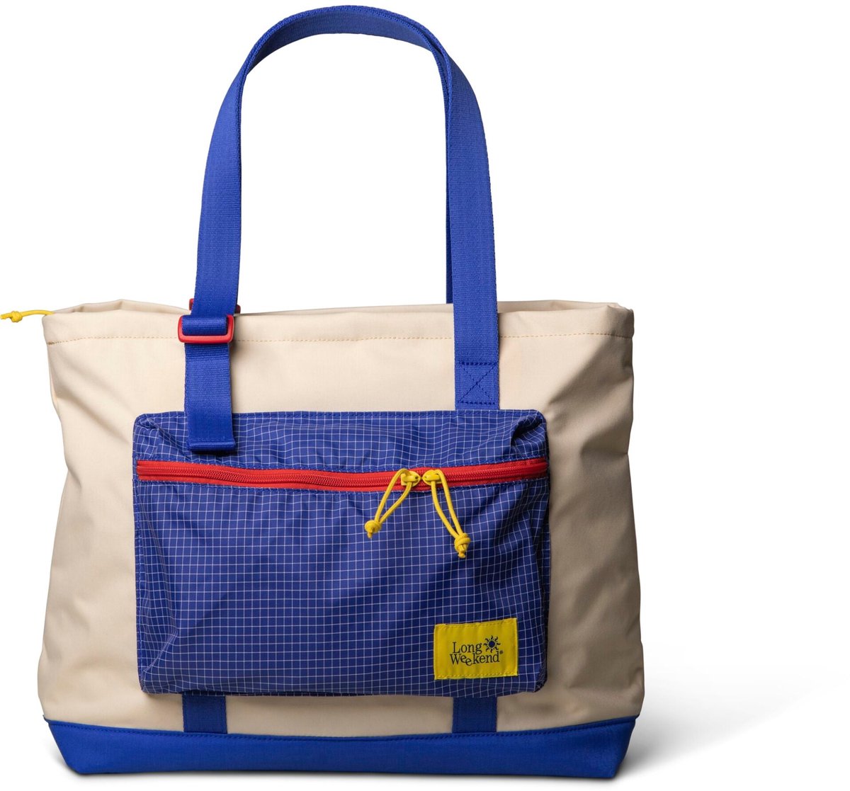 Long Weekend Beacon Tote Creme Multicolor