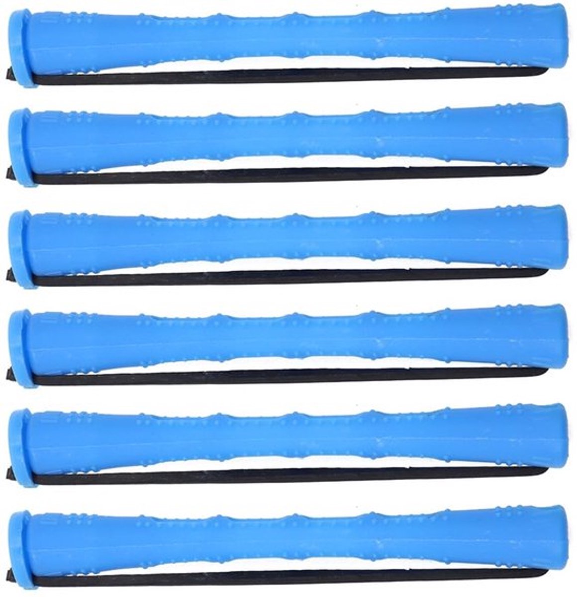 Permanentstaven 60 Stuks - Kleine Krultangen - Plastic Rollers - Haarrollers voor Vrouwen/Mannen - Blauw - Natuurlijke Krullen Zonder Warmte