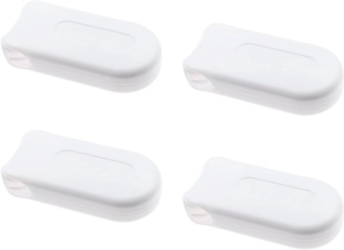Koordgewicht 50g - 4 Stuks - Kunststof - Geschikt voor Verticale Jaloezieën - Hoogte 80 mm - Breedte 38 mm - Gordijngewicht