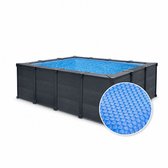 Schwimm Solar Bubblecover 378x290 cm - Afdekzeil - Noppenfolie Zwembad - Rechthoek - Geschikt voor Intex Zwembaden 400x300 cm