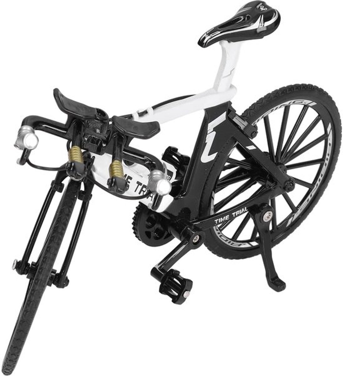 Vingerfietsspeelgoed Interactief - Minifietsmodel - Stressverlichting - Kantoordecoratie - Speelgoed voor Kinderen - Duurzaam Materiaal - Miniatuurmodel