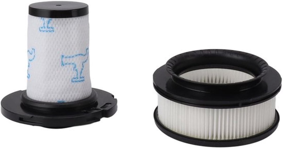 Filterset Wasbaar - Stofzuigerfilter - Vervanging ZR009007/ZR009008 - Robotstofzuiger - Hoge Efficiëntie - ABS Materiaal