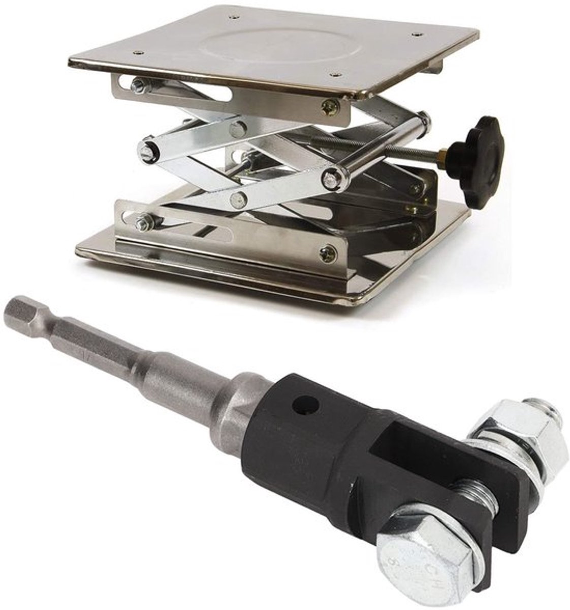 1/2 Inch Autoschaaraansluiting - Pneumatisch Gereedschap - Sterk Chroom Vanadium Staal - Geschikt voor Boormachines - 1/2 Inch Adapter -...