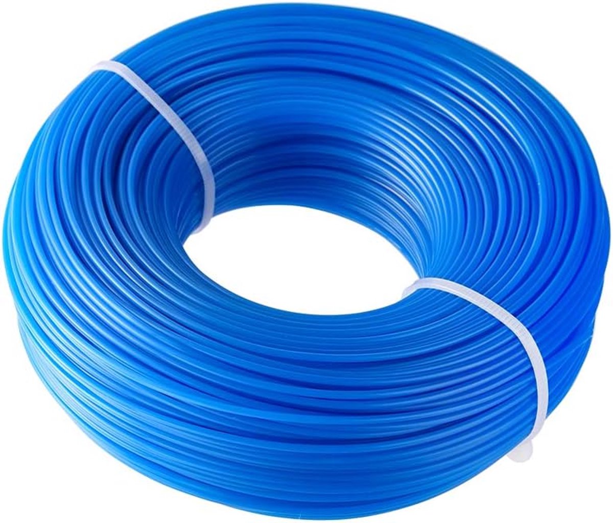 SnelShoppen - Strimmer Draad 1.6mm x 100m - Nylon Strimmer Cord voor Elektrische Grastrimmers - Universele Tuinaccessoire voor Gras en Tuinonderhoud