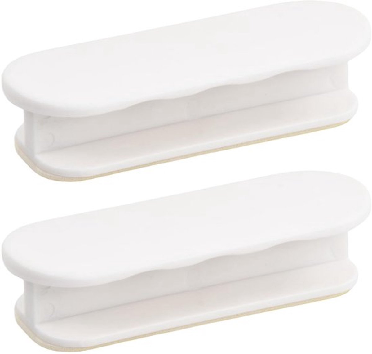 Balkondeurhendel - Set van 2 - Zelfklevende Deurhendels - Plastic Deurhendels - Waterdicht - Geschikt voor Meubels - Deurenhandgreep